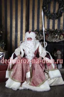 Костюмы Деда Мороза и Снегурочки -  Комплект «Дворянский»